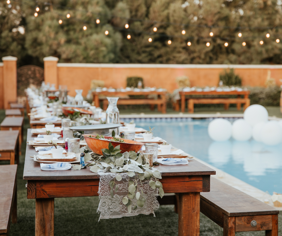 7 Unique Seating Ideas for a Backyard Tent Wedding